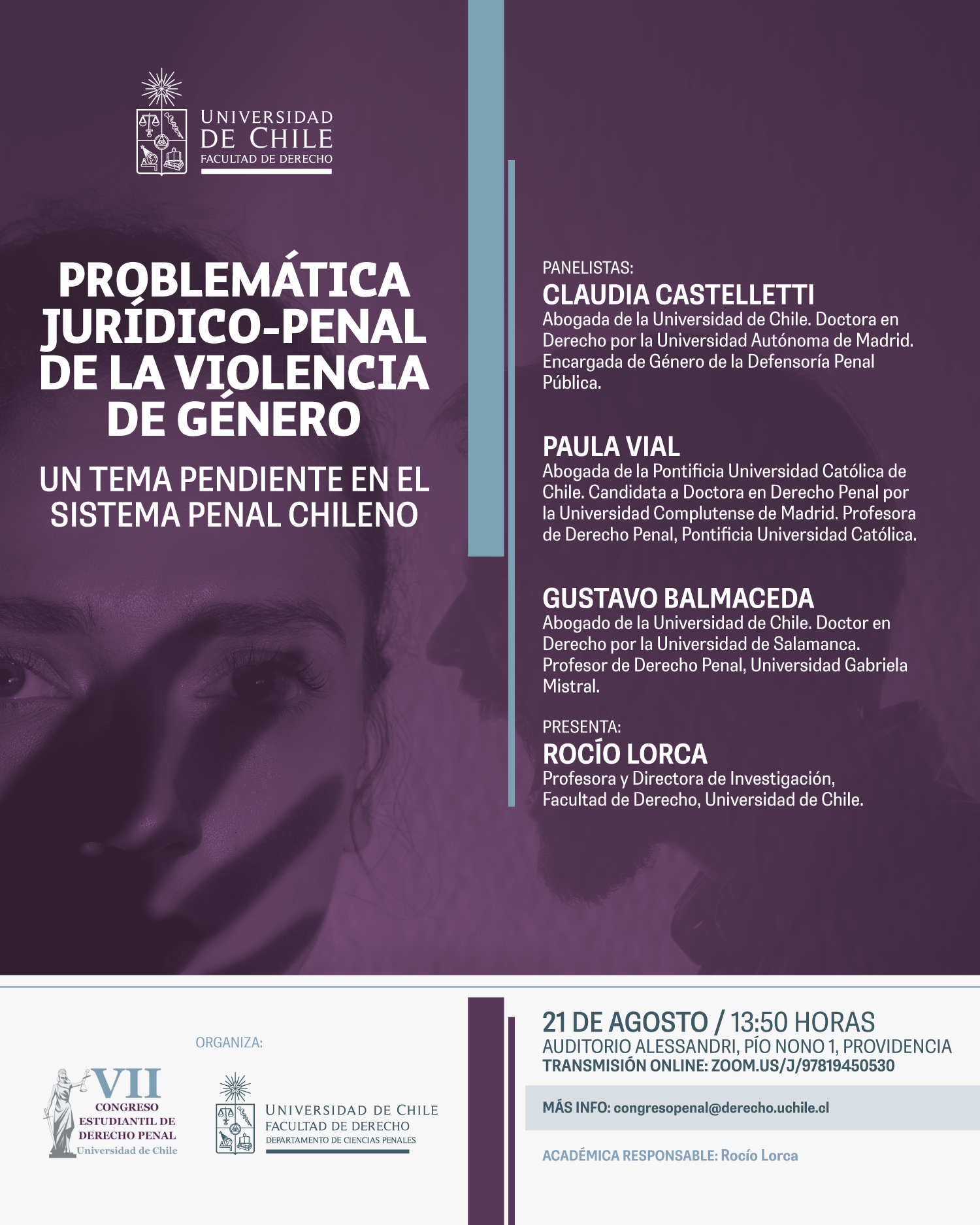 Seminario Problemática Jurídico Penal de la Violencia de Género Un