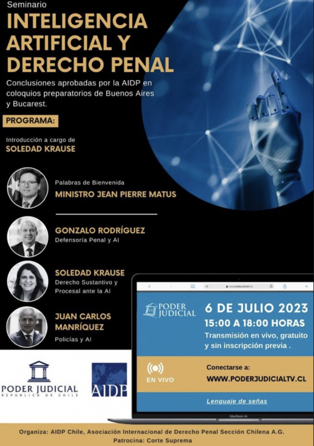 Seminario Inteligencia Artificial y Derecho Penal DOE Actualidad Jurídica