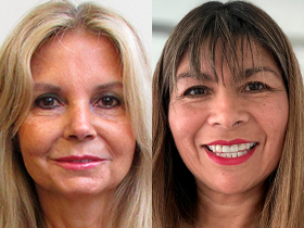 Imagen de Isabel González Ramírez y Ingrid Florido