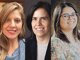 Imagen de Verónica Delgado, Dominique Hervé y María Sandoval