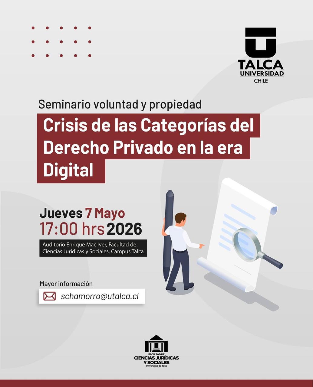 Crisis de las Categorías del Derecho Privado en la era digital