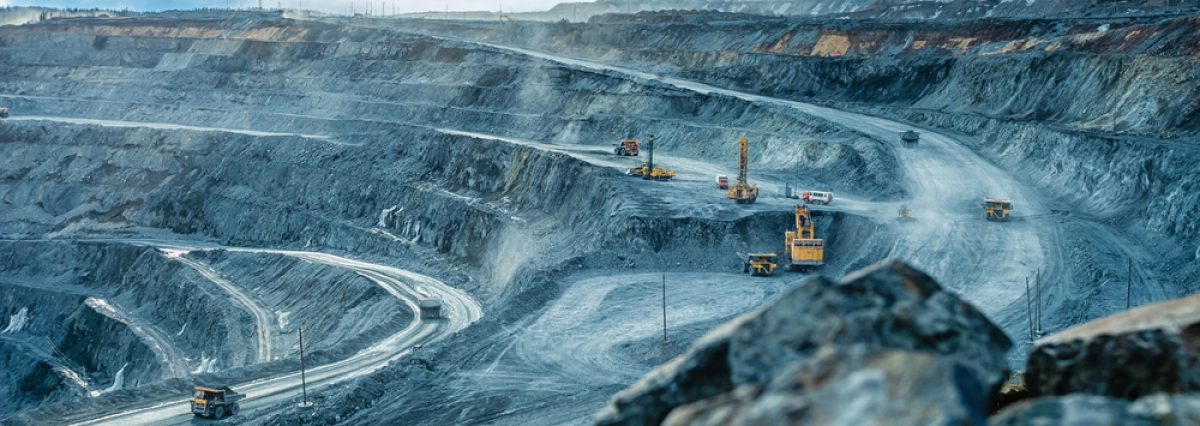 Work,Of,Trucks,And,The,Excavator,In,An,Open,Pit